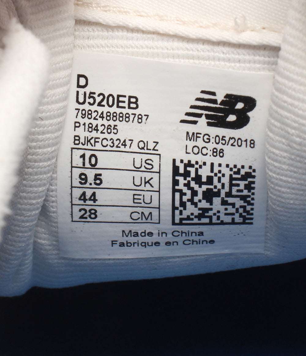 美品 NEW BALANCE ローカットスニーカー U520EB メンズ レディース SIZE 26.0 ニューバランス