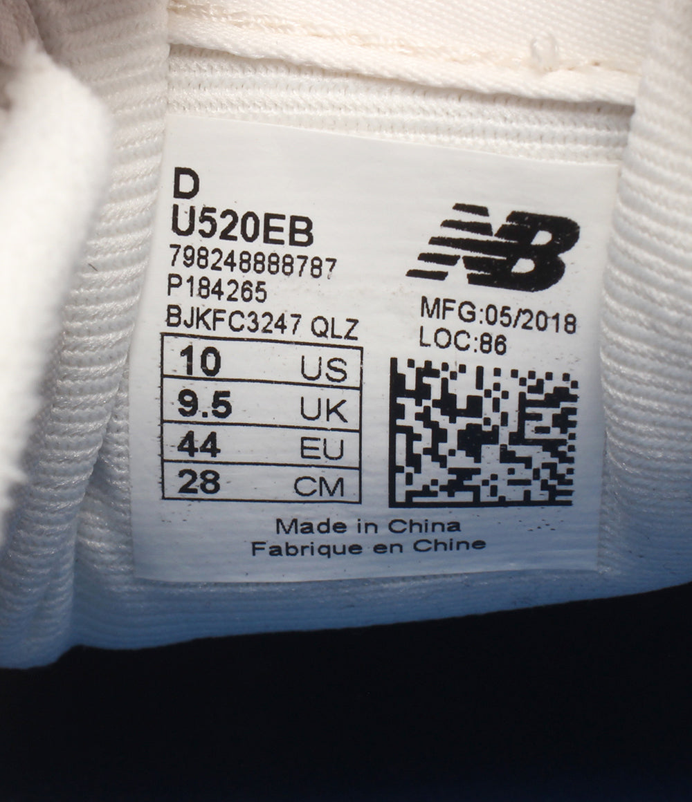美品 NEW BALANCE ローカットスニーカー U520EB メンズ レディース SIZE 26.0 ニューバランス