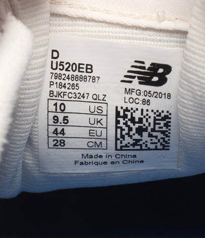 美品 NEW BALANCE ローカットスニーカー U520EB メンズ レディース SIZE 26.0 ニューバランス