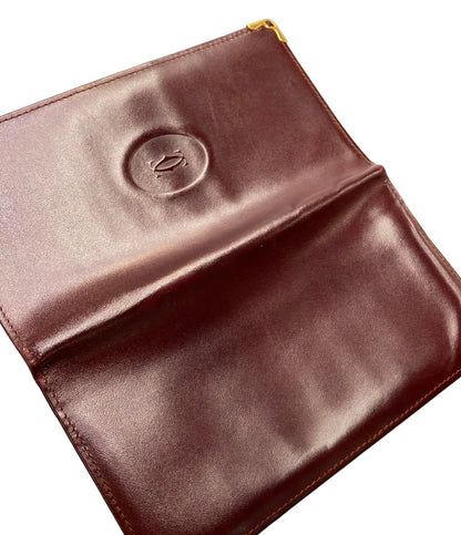 Cartier 二つ折り長財布 マストドゥカルティエ レディース カルティエ