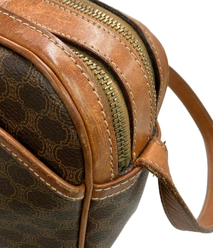 CELINE ショルダーバッグ 斜め掛け マカダム レディース セリーヌ