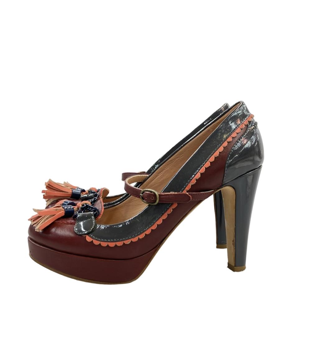 SEE BY CHLOE プラットフォームパンプス タッセル ストラップ レディース SIZE 37 (23.5cm) シーバイクロエ