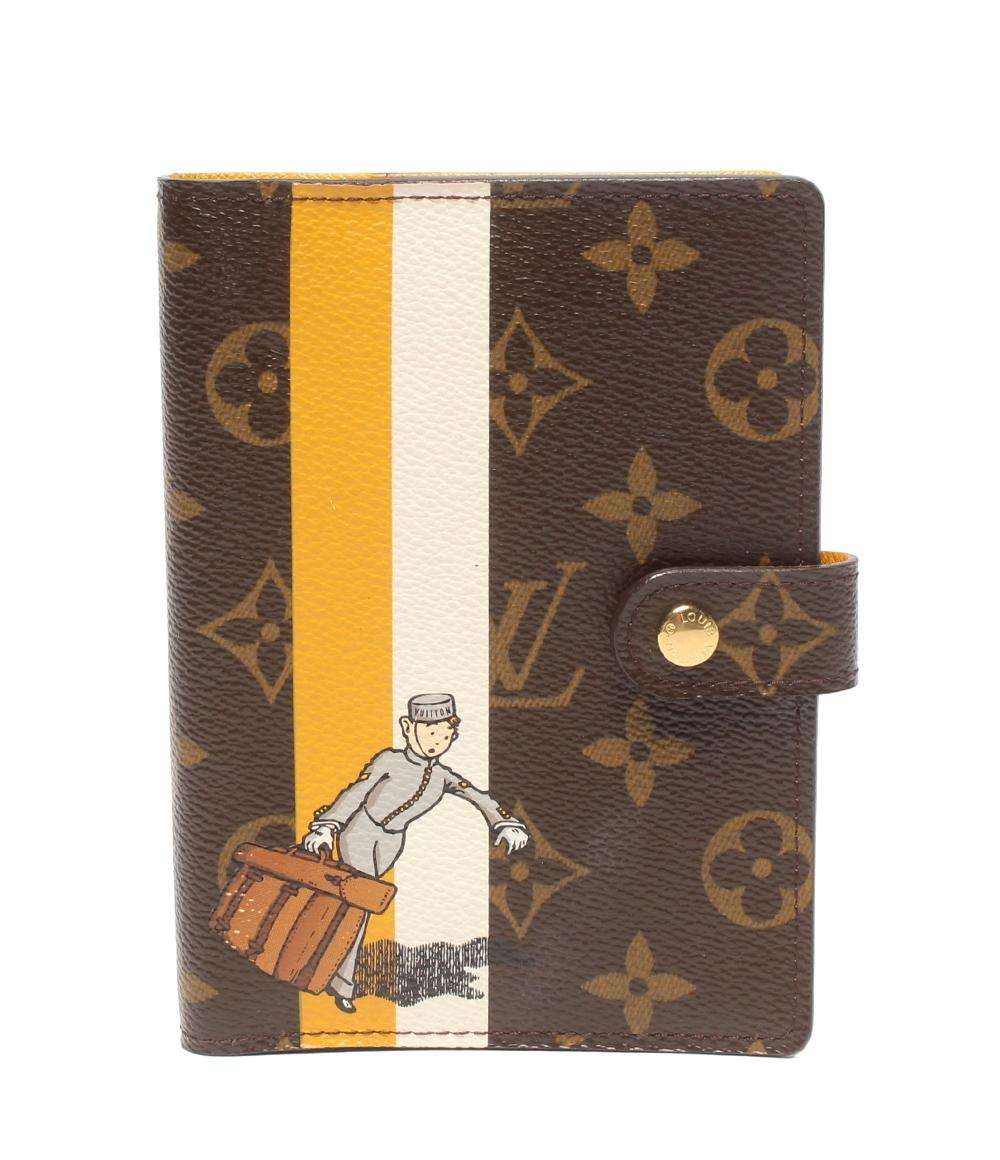LOUIS VUITTON 手帳カバー ポーター アジェンダPM モノグラム グルーム