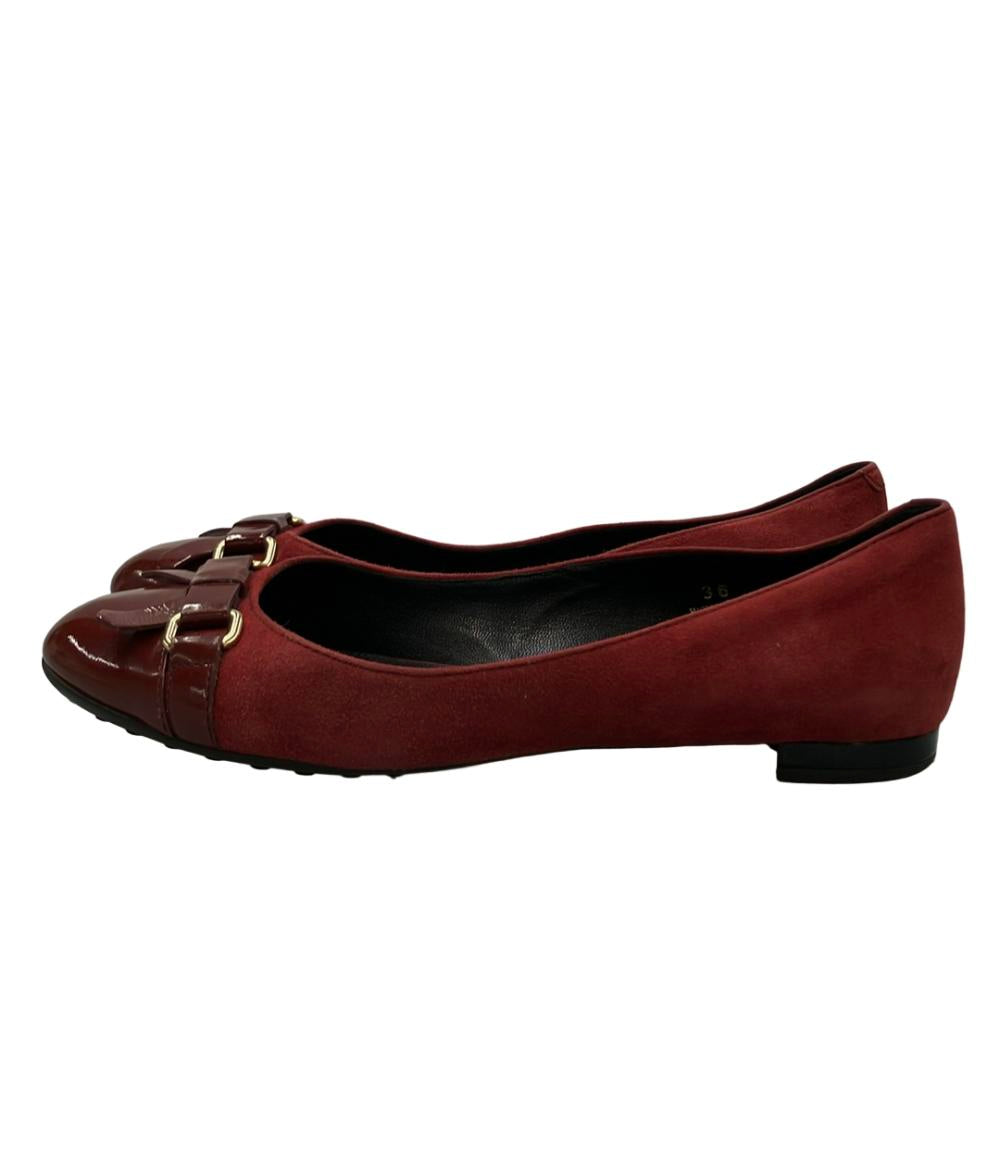 TOD’S ラウンドトゥフラットパンプス レディース SIZE 36 (M) トッズ