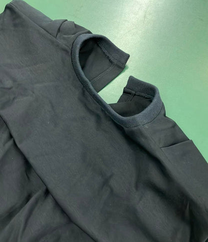 美品 オブリ ナイロンヘンリーネックノースリーブブラウス レディース SIZE F OBLI