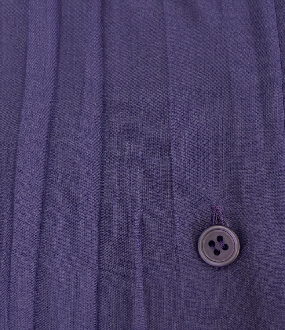 ISSEY MIYAKE 長袖 プリーツシャツ レディース SIZE M イッセイミヤケ