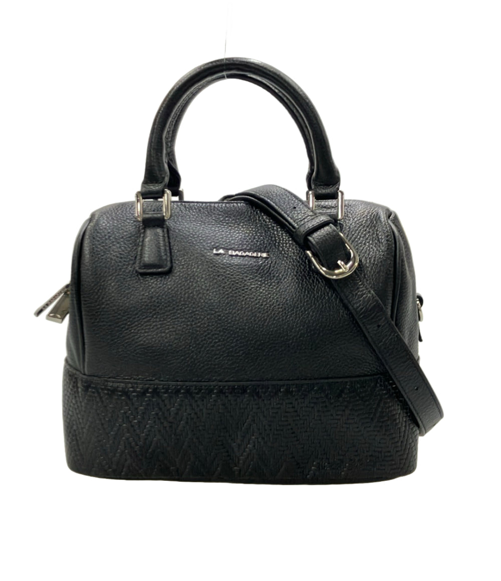 美品 LA BAGAGERIE 2way ハンドバッグ ショルダーバッグ 斜め掛け レディース ラ・バガジェリー