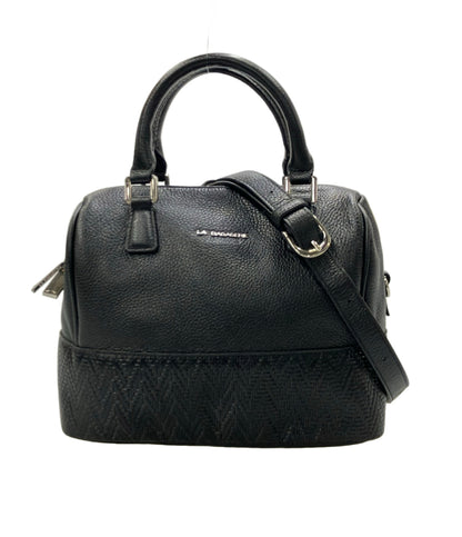 美品 LA BAGAGERIE 2way ハンドバッグ ショルダーバッグ 斜め掛け レディース ラ・バガジェリー
