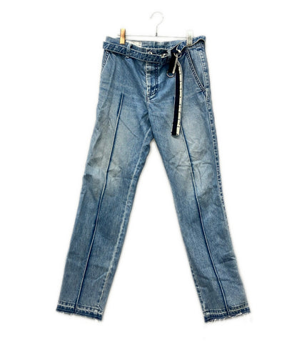 Sacai ベルテッド カットオフ デニムパンツ 20-02365M メンズ SIZE 2 サカイ