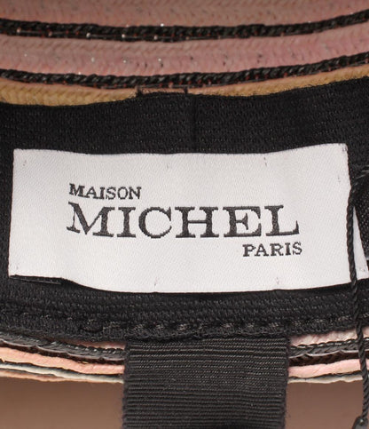 美品 メゾンミッシェル ハット レディース SIZE M MAISON MICHEL