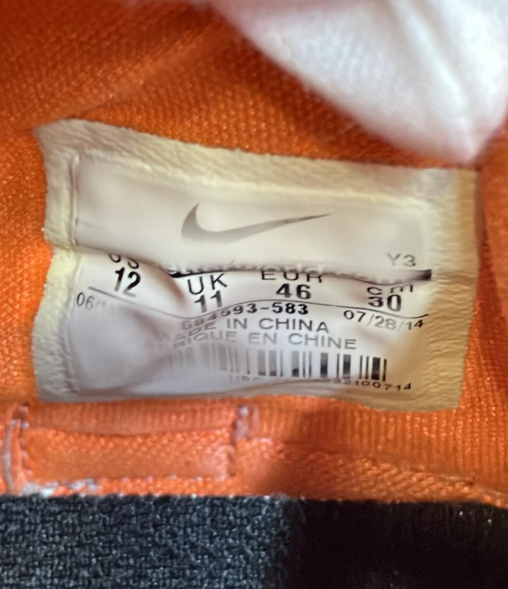 訳あり ナイキ ミドルカットスニーカー LEBRON 12 684593-583 メンズ SIZE 30.0 (XL) NIKE