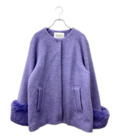 美品 Diagram ノーカラーコート レディース SIZE 36 (S) ダイアグラム