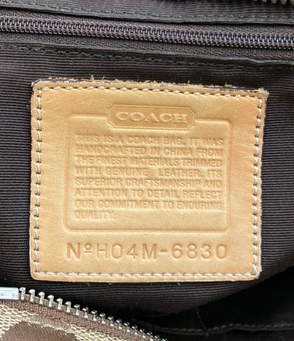 COACH シグネチャー ハンドバッグ シグネチャー 6830 レディース コーチ
