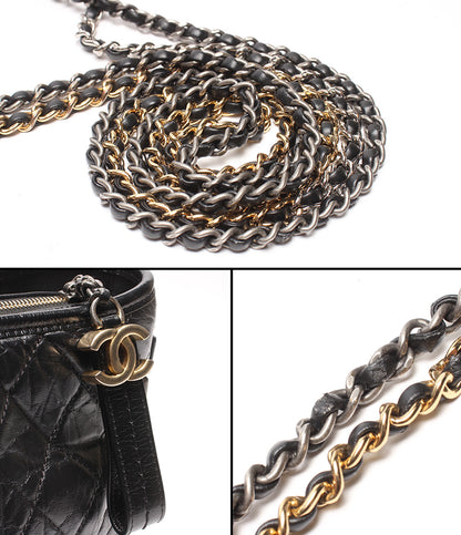 CHANEL チェーンショルダーバッグ 肩掛け マトラッセ 24番台 ホーボーバッグ ラージ ガブリエル ドゥ シャネル A93824 レディース シャネル