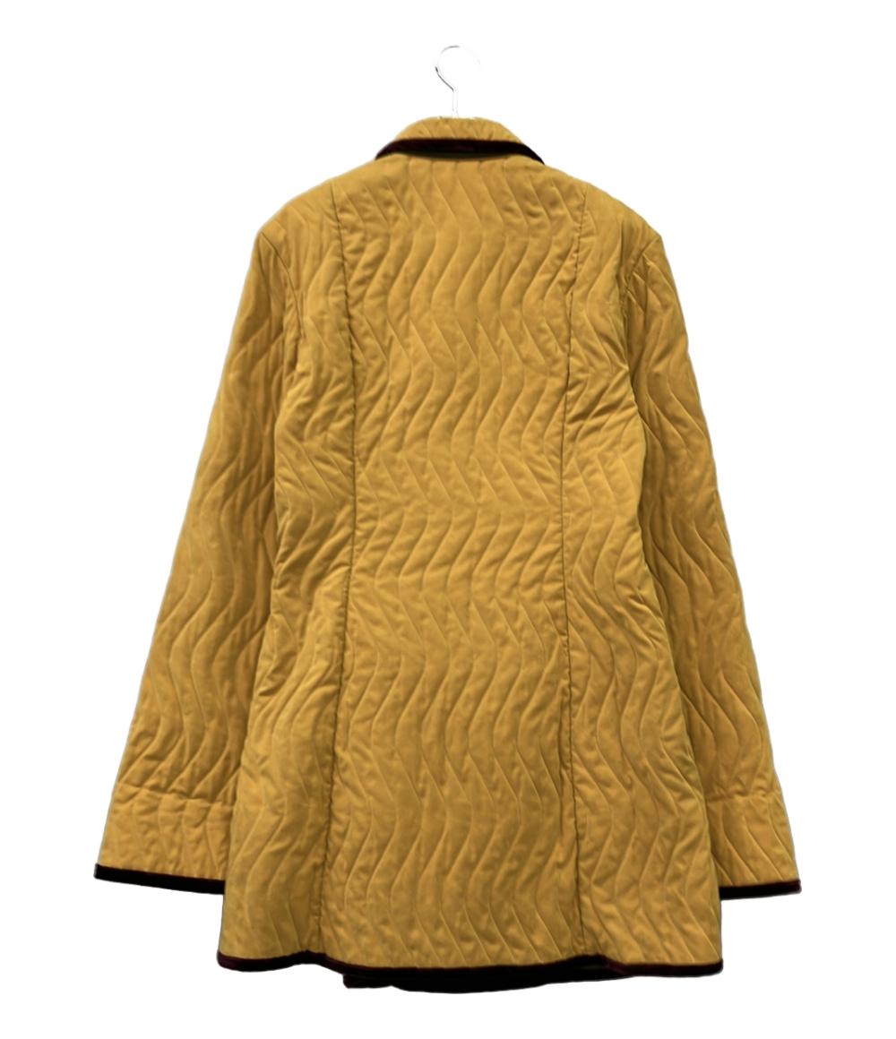 ETRO キルティングジャケット バイカラー 金ボタン 73-19032-370 レディース SIZE L エトロ