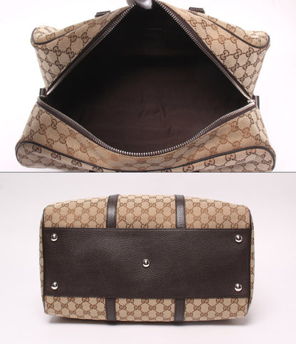 GUCCI 2WAY ボストンバッグ ショルダーバッグ 肩掛け GGキャンバス 449167 493075 メンズ レディース グッチ