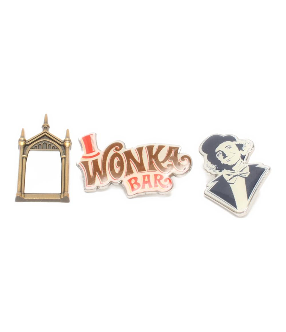 美品 リング 指輪 ピンバッジ ウォンカとチョコレート工場のはじまり ユニセックス