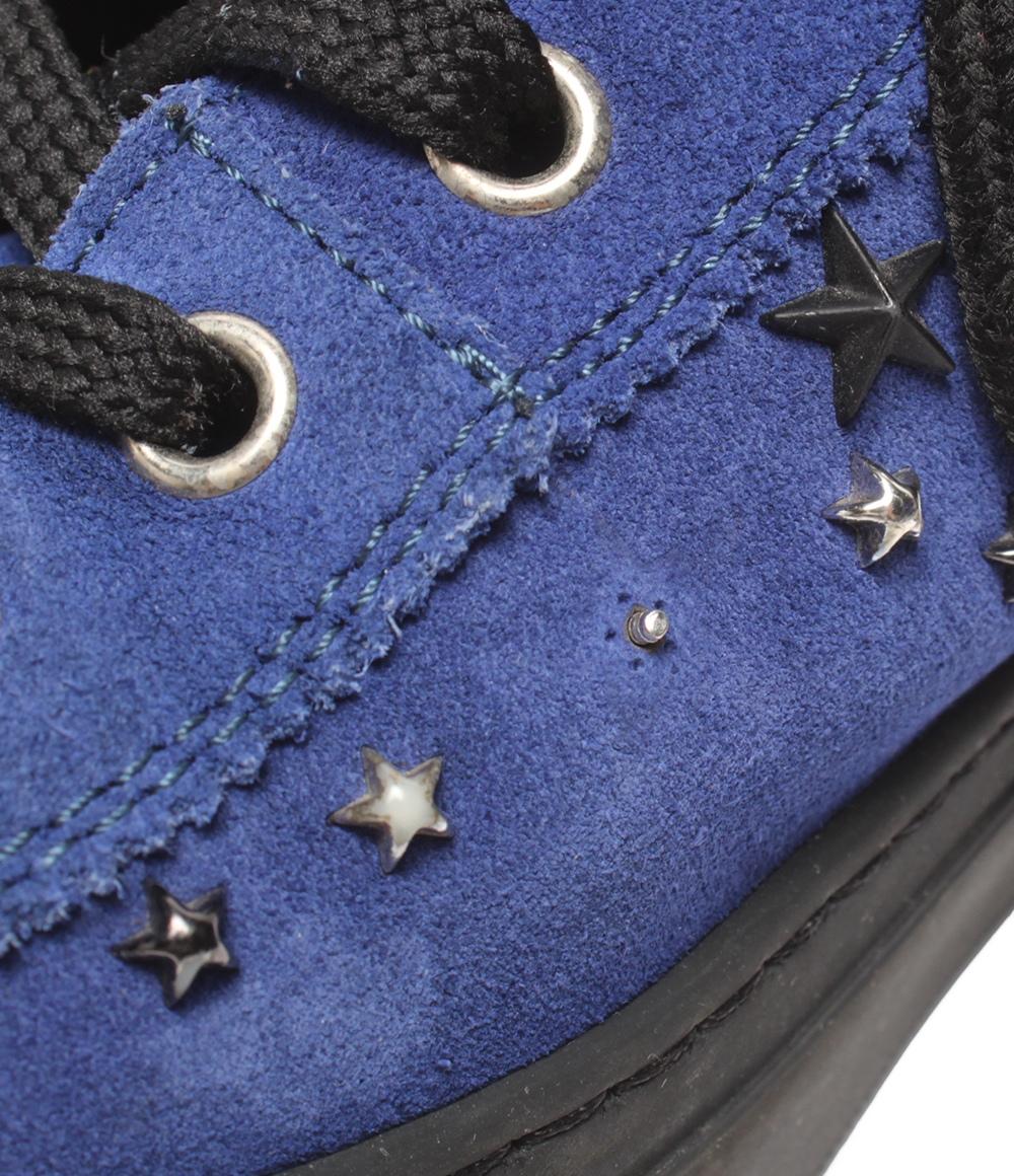 Jimmy Choo ハイカットスニーカー スタースタッズ メンズ SIZE 42 26