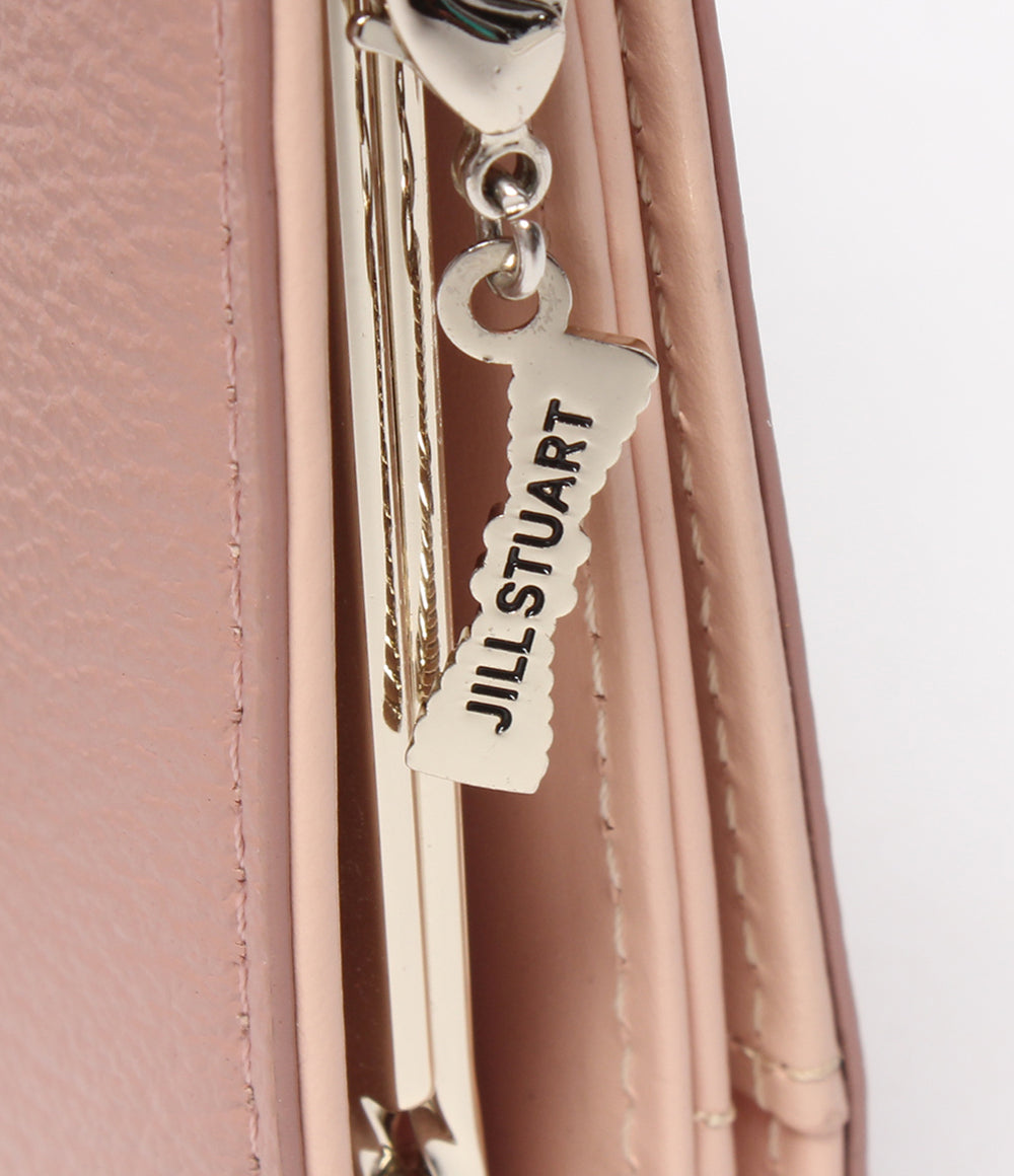 美品 JILLSTUART 二つ折り財布 がま口 レディース ジルスチュアート