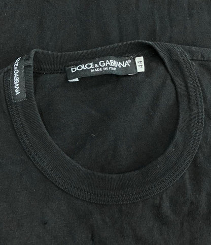 ドルチェアンドガッバーナ 半袖Tシャツ ダメージ加工 ビジュー メンズ SIZE 44 (S) DOLCE&GABBANA