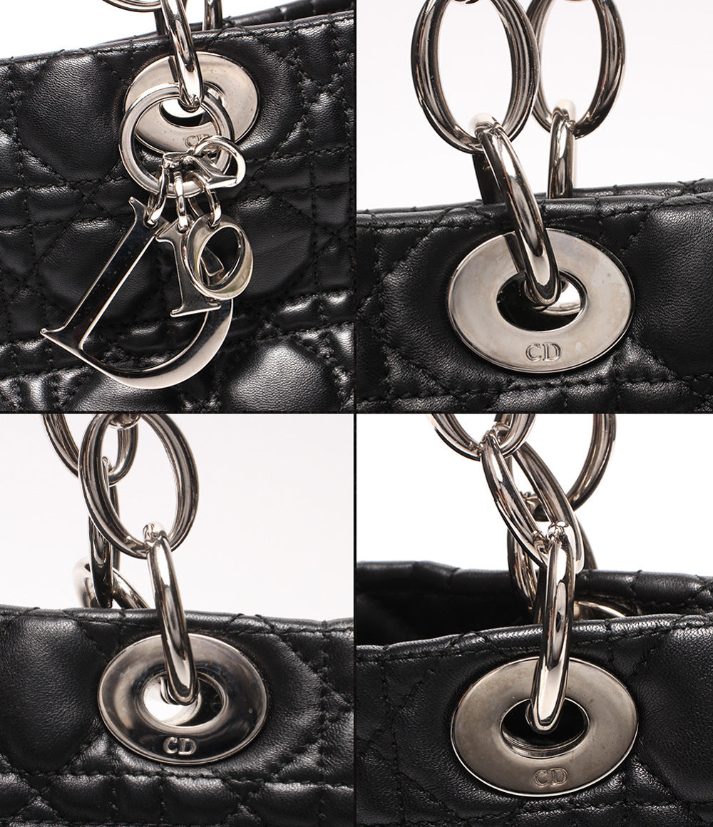 Christian Dior チェーンハンドバッグ チェーントートバッグ 肩掛け ソフト ショッピング トート レディディオール レディース