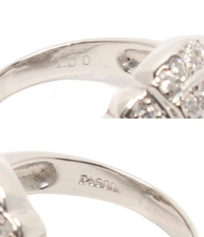 美品 リング 指輪 Pt900 ダイヤ 1.00ct レディース SIZE 10号
