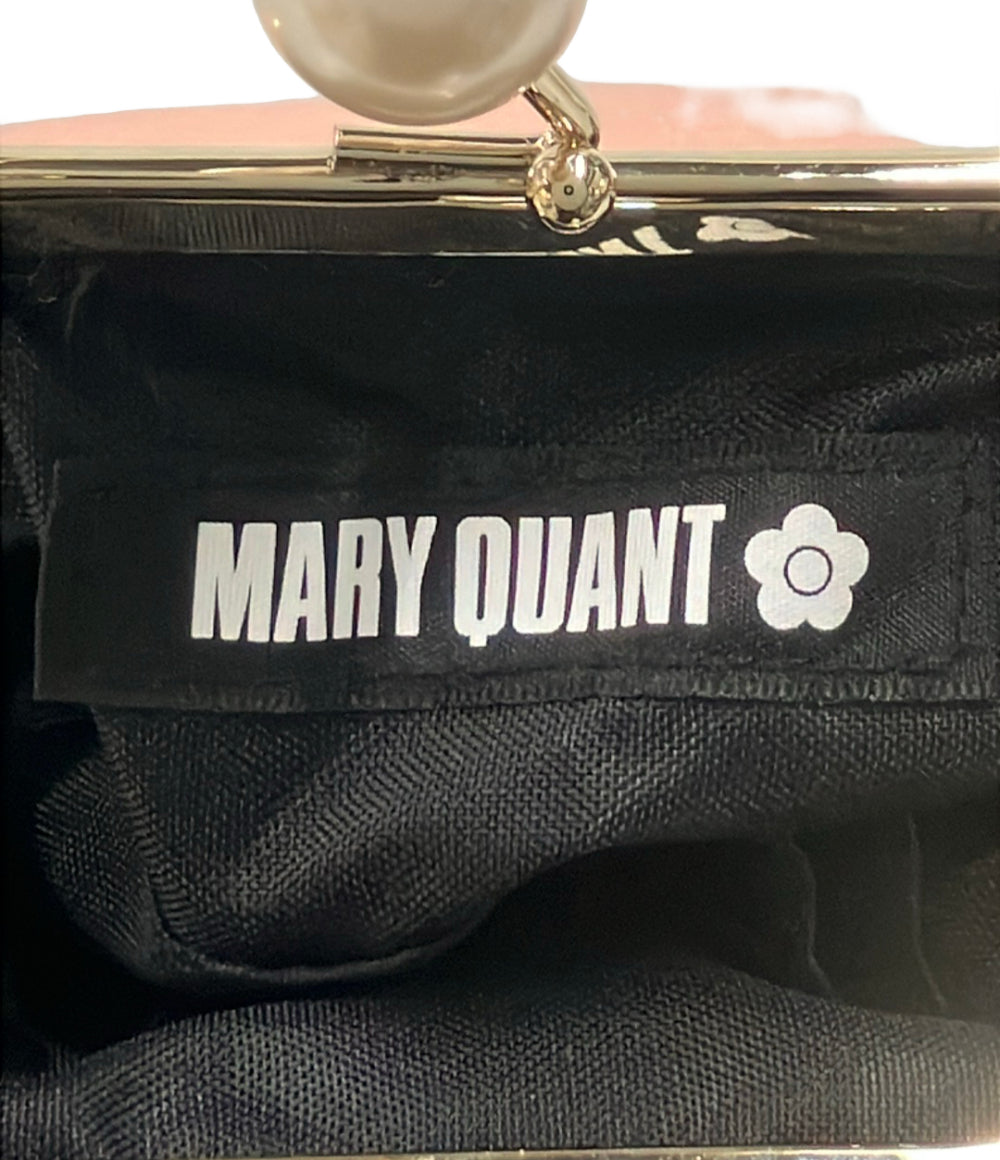 美品 MARY QUANT ポーチ がま口 レディース マリークヮント