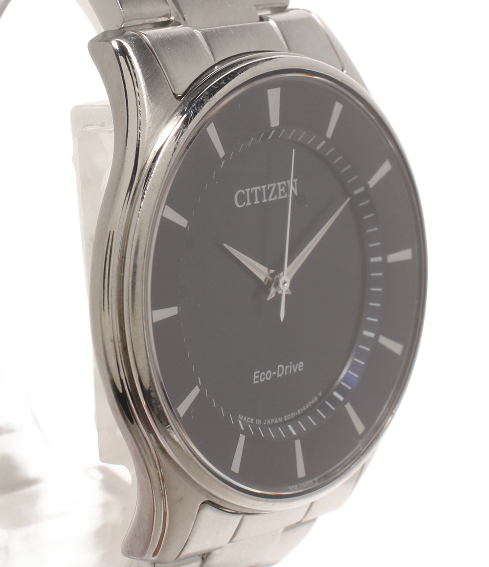 CITIZEN 腕時計 シチズンコレクション ソーラー ブラック E031-S103720 メンズ シチズン