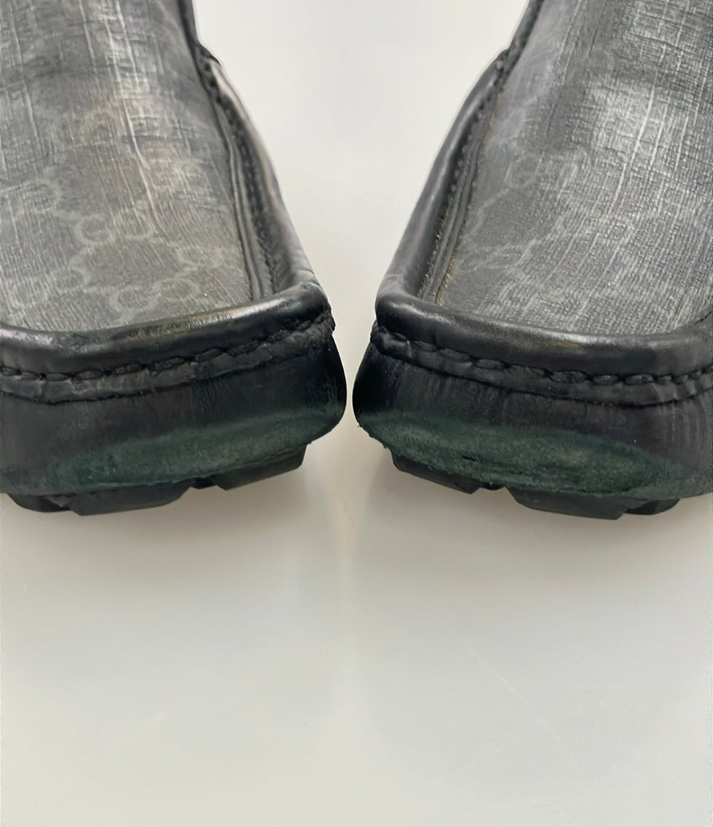 GUCCI ドライビングシューズ GG柄 メンズ SIZE 5 1/2 (24.5cm) グッチ