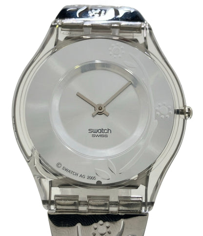 Swatch 腕時計 クオーツ シルバー ユニセックス スウォッチ
