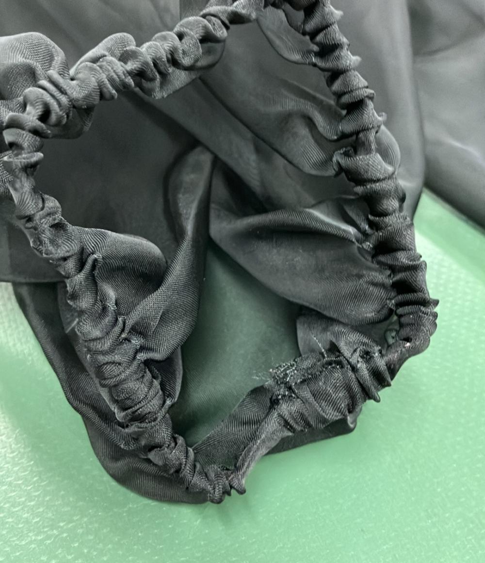 アキキ バルーンスリーブ半袖シアーブラウス レディース SIZE F akiki