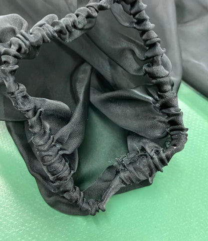 アキキ バルーンスリーブ半袖シアーブラウス レディース SIZE F akiki