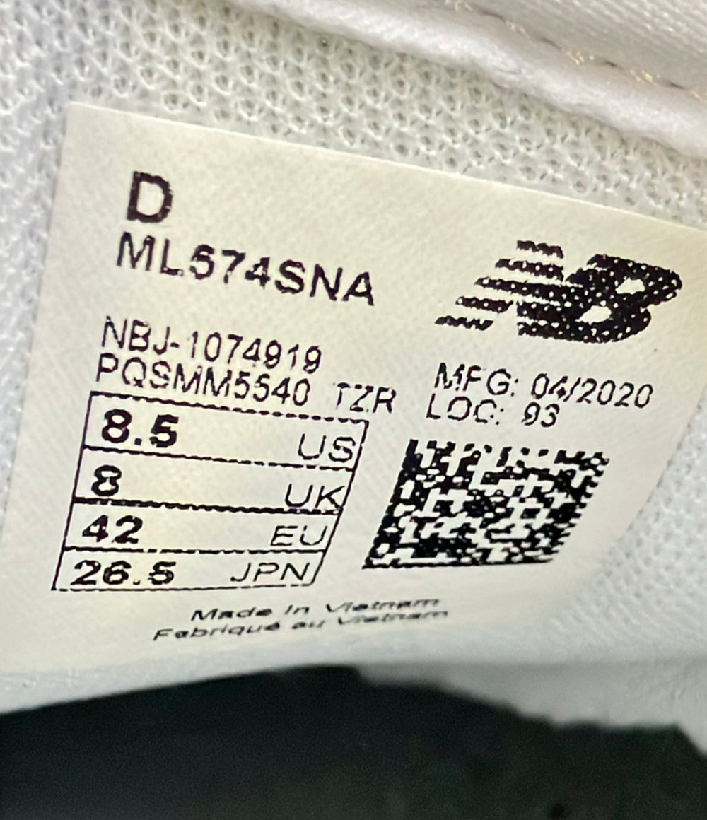 NEW BALANCE ローカットスニーカー ML574SNA メンズ SIZE 26.5 (M) ニューバランス