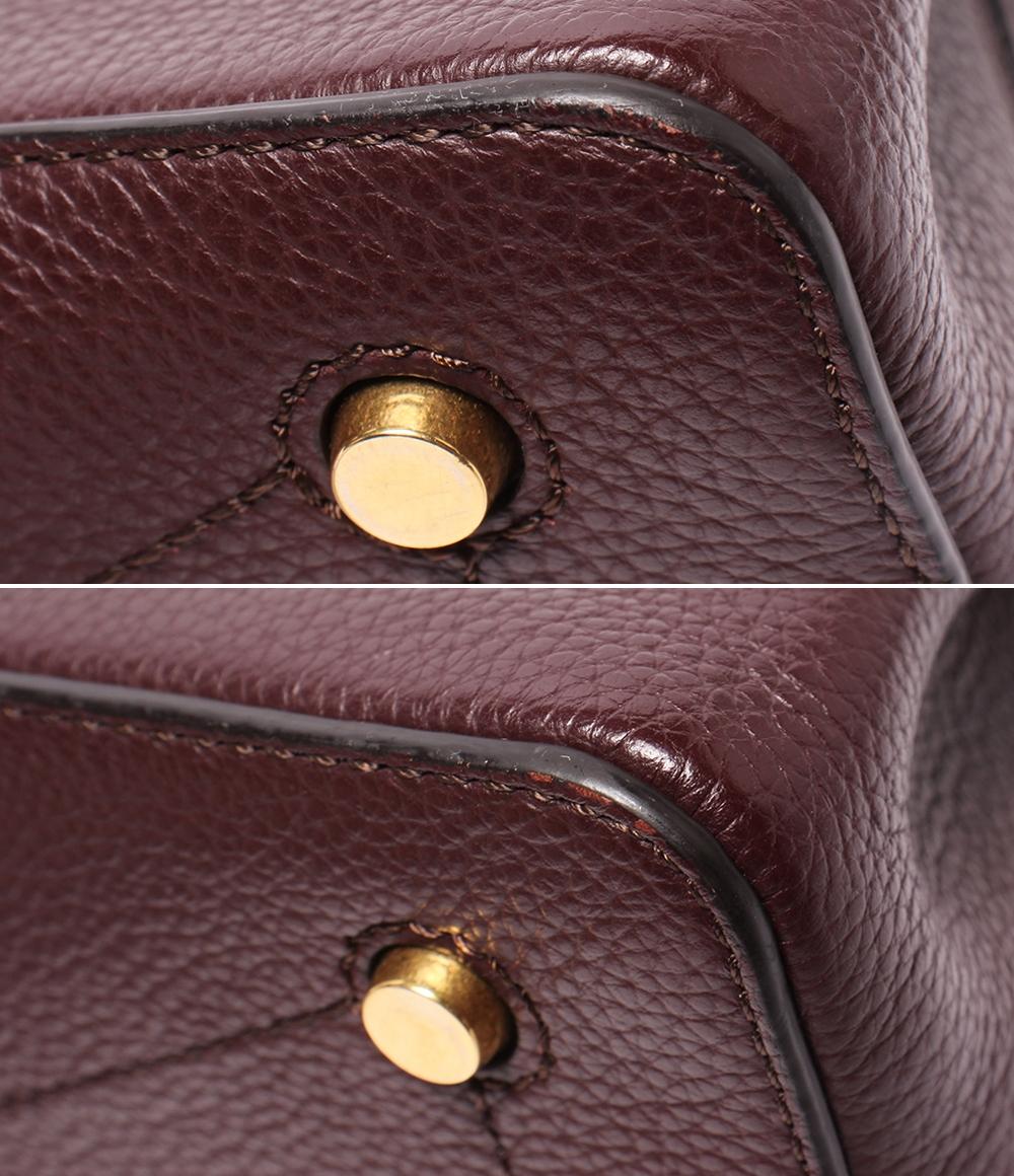 美品 MULBERRY 2wayハンドバッグ ショルダーバッグ 斜め掛け ミニシートン レディース マルベリー