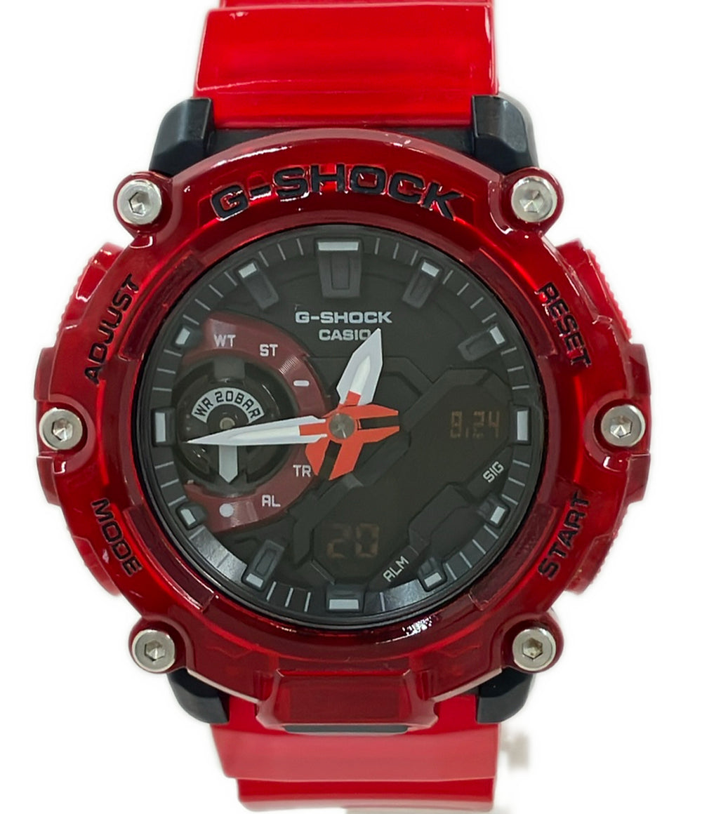 CASIO 腕時計 G-SHOCK クオーツ ブラック GA-2200SKL レディース メンズ カシオ