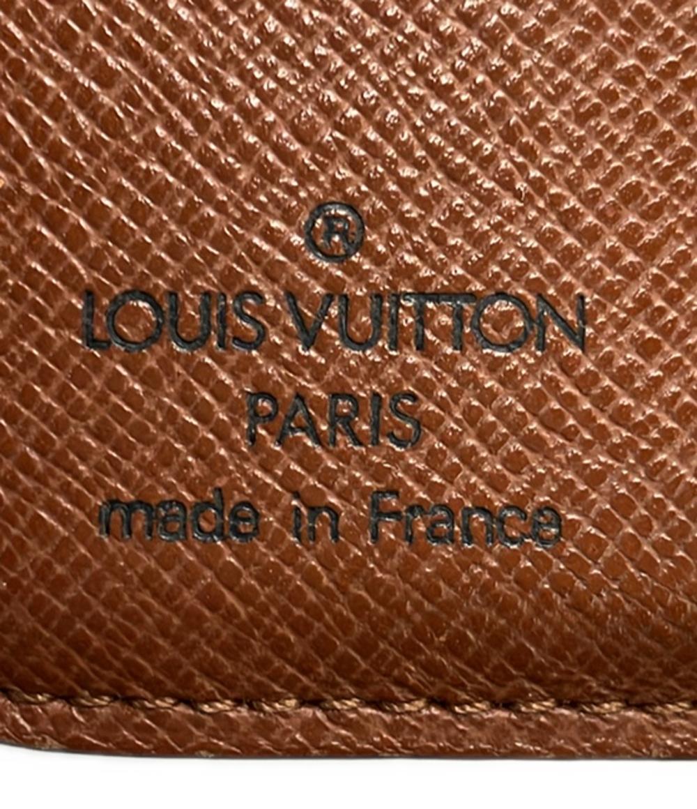 LOUIS VUITTON 二つ折り財布 モノグラム コンパクトジップ M61667 ユニセックス ルイ・ヴィトン