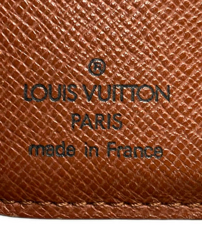 LOUIS VUITTON 二つ折り財布 モノグラム コンパクトジップ M61667 ユニセックス ルイ・ヴィトン