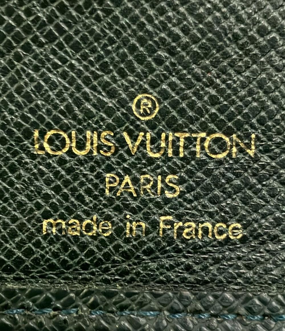 LOUIS VUITTON 長財布 ポルト バルール カルト クレディ タイガ M30394 メンズ ルイ・ヴィトン