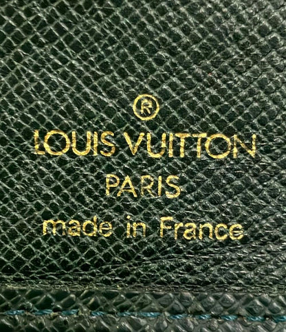 LOUIS VUITTON 長財布 ポルト バルール カルト クレディ タイガ M30394 メンズ ルイ・ヴィトン