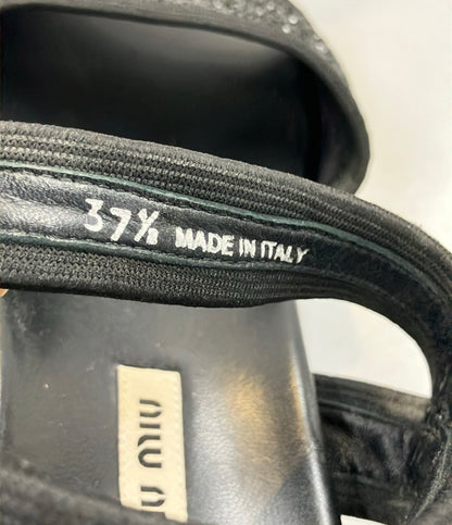 MIUMIU スポーツサンダル グリッター レディース SIZE 37 1/2 (24.5cm) ミュウミュウ
