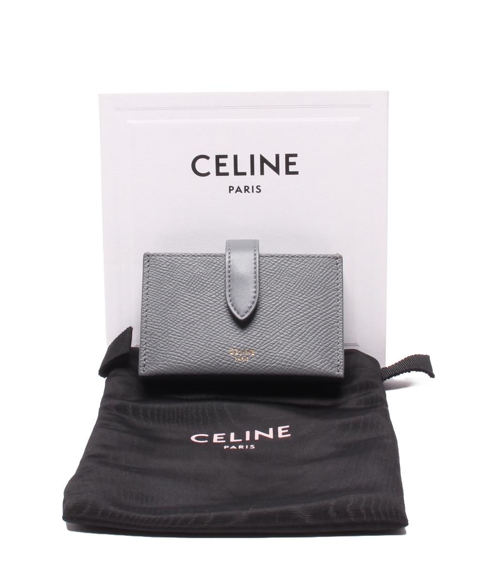 美品 セリーヌ ストラップアコーディオンカードホルダー レディース CELINE