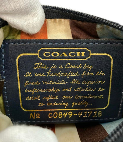 コーチ ポーチ シグネチャー レディース COACH