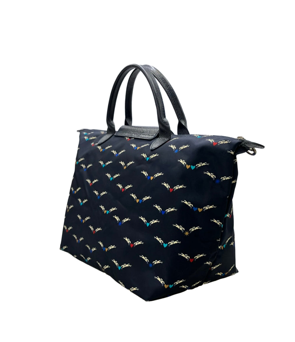 Longchamp トートバッグ 馬柄 ハート柄 プリアージュ L1623663006 レディース ロンシャン