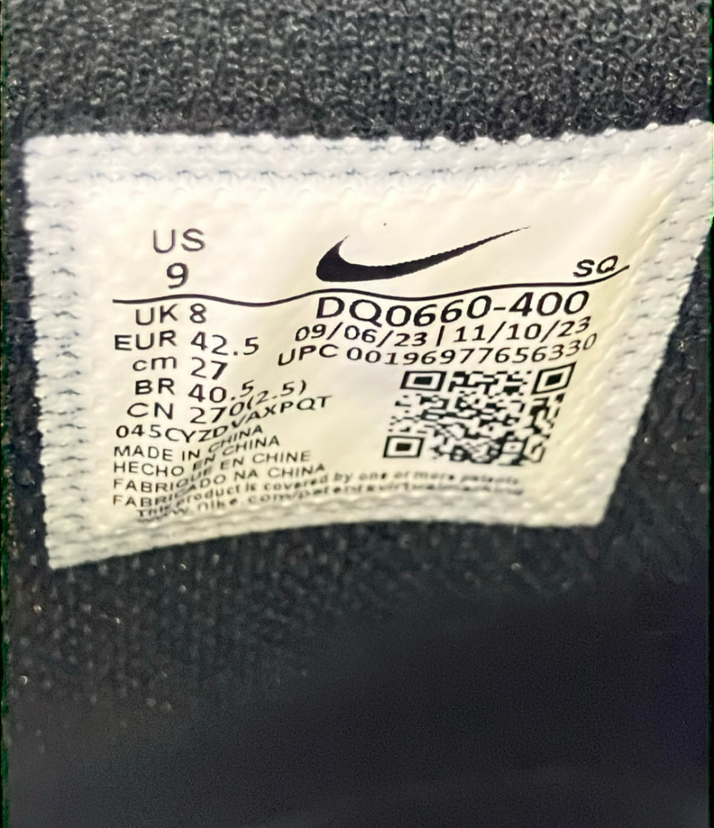 NIKE ハイカットスニーカー ゴルフシューズ エア ジョーダン 1 ハイ ゴルフ DQ0660-400 メンズ SIZE 27.0 (L) ナイキ