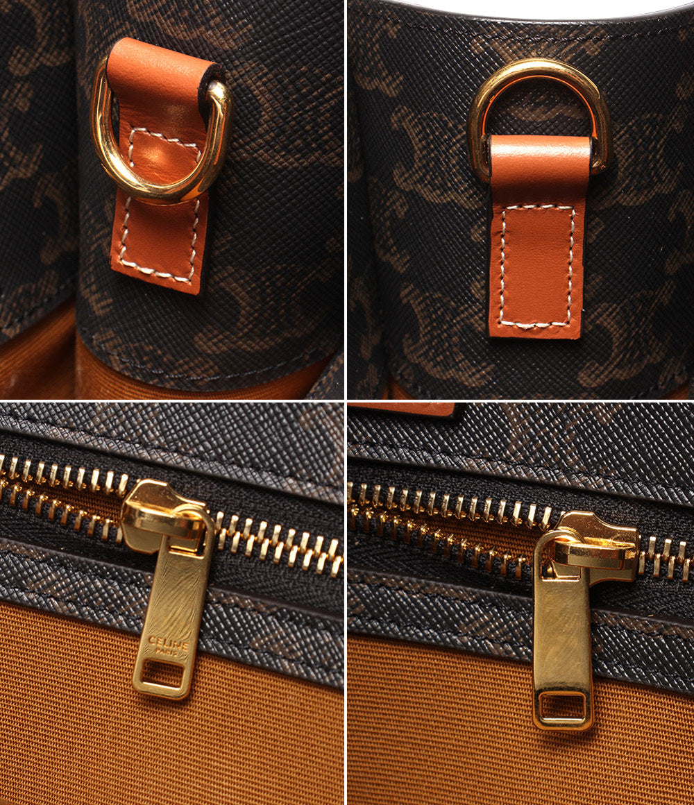 美品 CELINE 2wayショルダーバッグ トートバッグ 斜め掛け スモールバーティカルカバ レディース メンズ セリーヌ