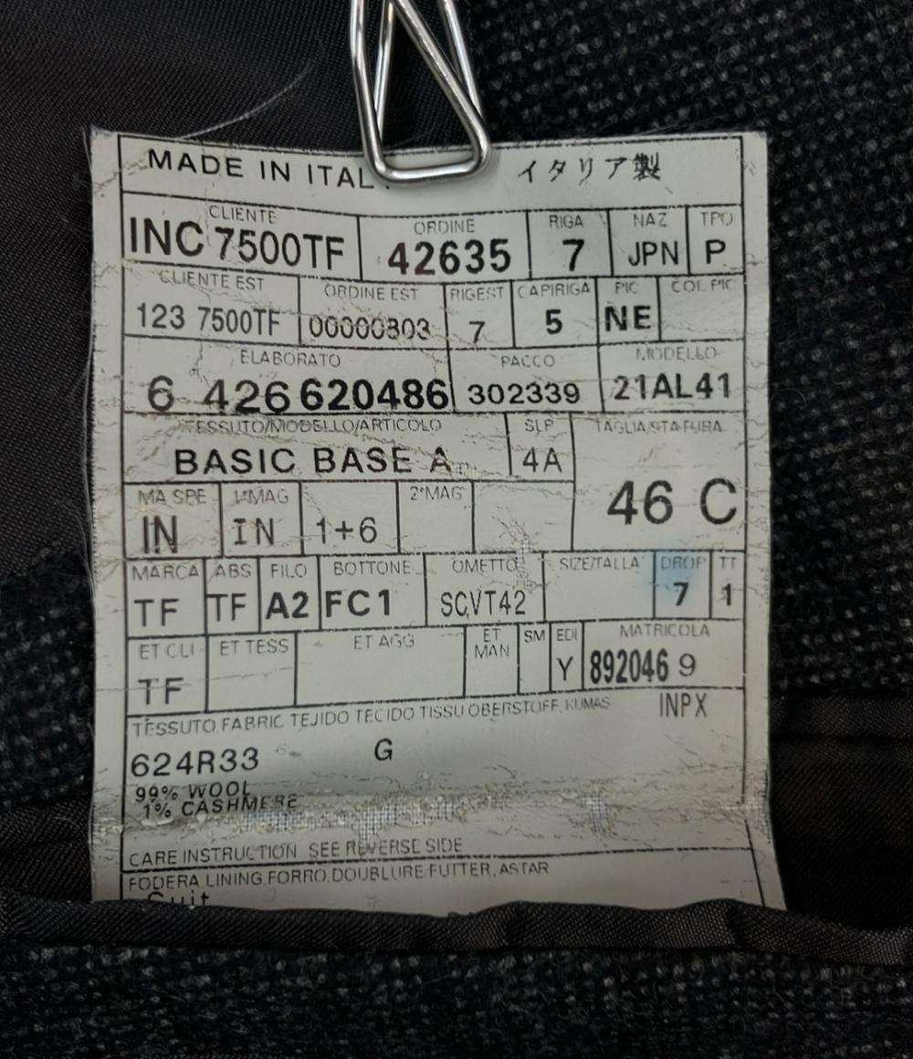 TOMFORD セットアップ パンツスーツ  カシミア テーラードジャケット 21AL41 メンズ SIZE 46C (M) トム フォード