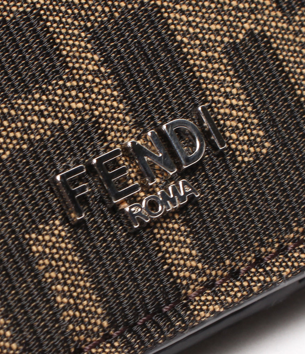 美品 FENDI 長財布 ズッカ 7M0355 メンズ フェンディ