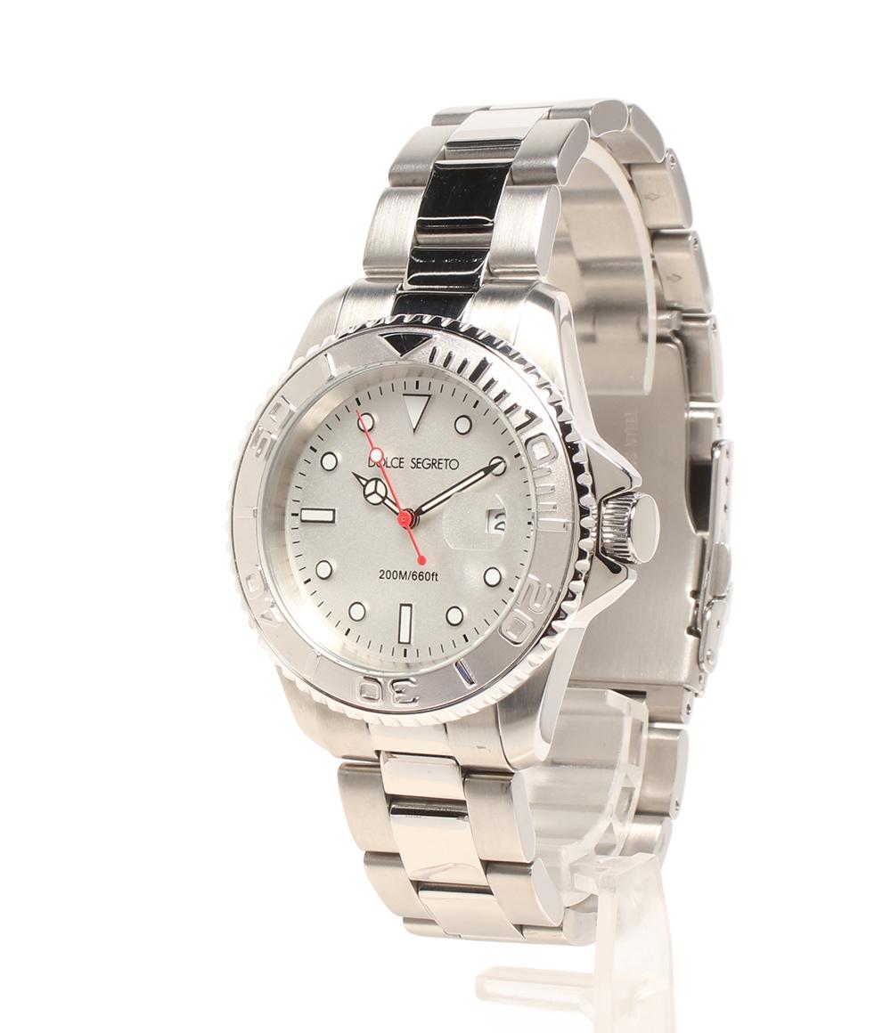 美品 DOLCE SEGRETO 腕時計 クオーツ ゴールド RG100 メンズ ドルチェ・セグレート