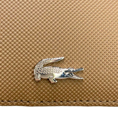 LACOSTE コインケース パスケース カラビナ付き レディース ラコステ