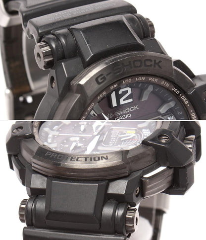 CASIO 腕時計 GPSハイブリッド電波 スカイコックピット Master of G GRAVITYMASTER ソーラー GPW-1000-1BJF メンズ カシオ